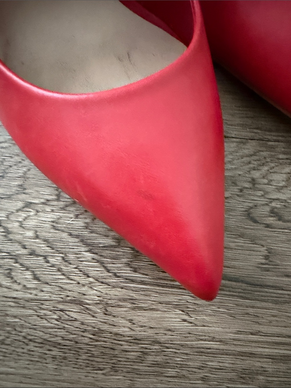 Aldo Red Pointed-Toe Stiletto Pumps - Picture 5 of 5